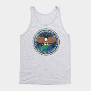 Unidentified Aerial Phenomena Task Force (UAPTF) Insignia - Grunge Textured Tank Top